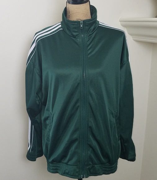 SOLARE SPORTA Jackets & Blazers - VTG ATHLETIC TRACK JACKET